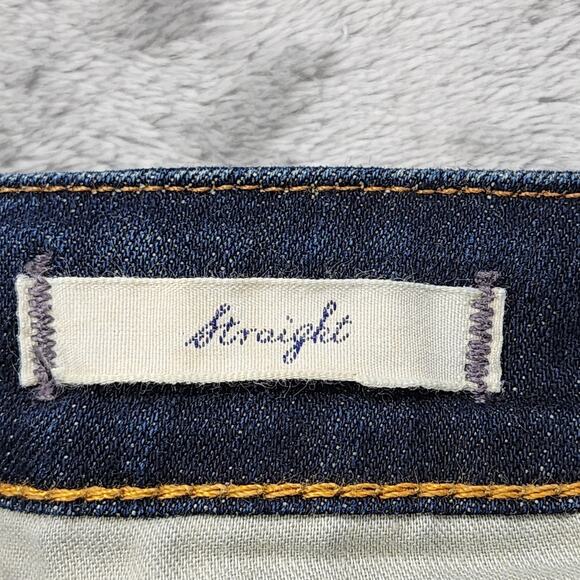 Denim Supply Ralph Lauren Jeans Mens 30/32 Blue Dark Wash Faded Straight Leg - Picture 7 of 15